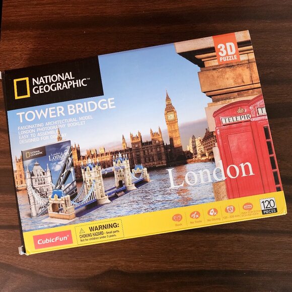 National Geographic - Tower Bridge Model DIY - Picture 1 of 2